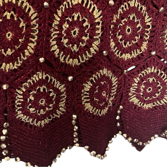 XES-NY•Vintage Scalloped Edged Sweater - Picture 4 of 7